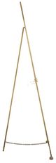 A & B Home Jayme Gold Small Iron Floor Easel-2