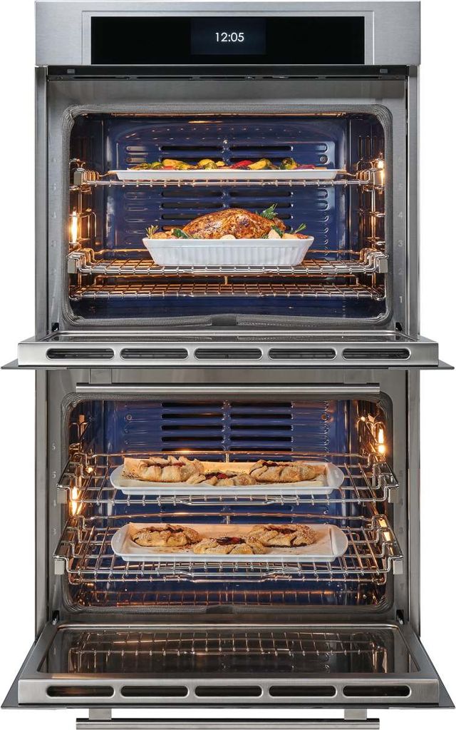 Wolf® M Series 30" Stainless Steel Double Electric Wall Oven-3