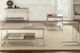 Steve Silver Co. Lucia Brown Chairside End Table with Chrome Frame-1