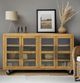 YHD Cahya Brown Large Teak Cabinet-1
