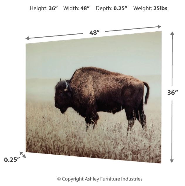 Signature Design by Ashley® Brutus Sepia Wall Art-2