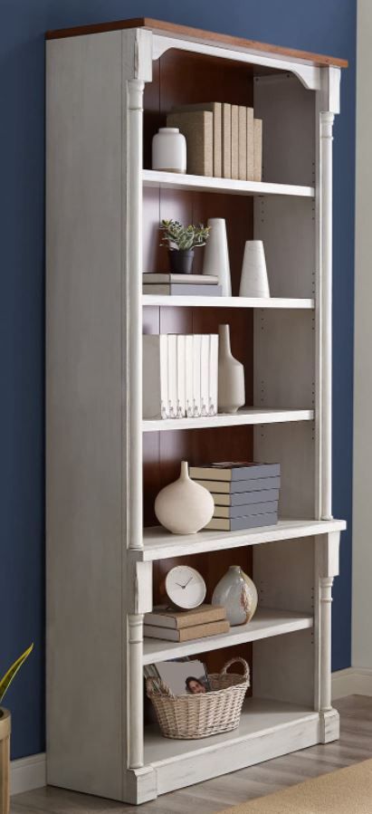Martin Furniture Durham Chalk Bookcase-1