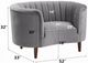 ACME Furniture Millephri Gray Chair-2