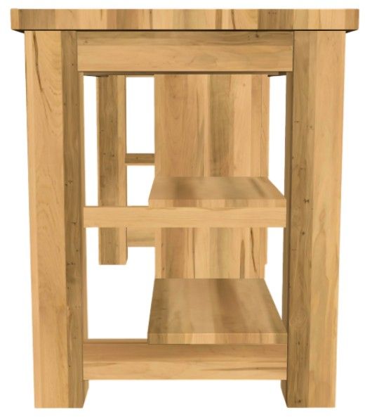 Mavin Customizable Kiawah Dining Table with Cabinet-2