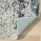 LR Home Antalya Gray/Teal 5'x7' Area Rug-4