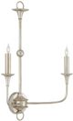 Currey & Company Nottaway Champagne Large Wall Sconce-0