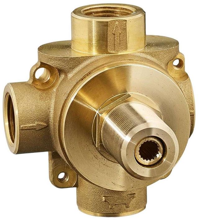 American Standard 2-Way In-Wall Diverter Rough-In Valve with 2 Discrete/1 Shared Function-0