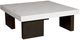 Vanguard® Furniture Capistrano Dark Bronze/White Square Cocktail Table-0