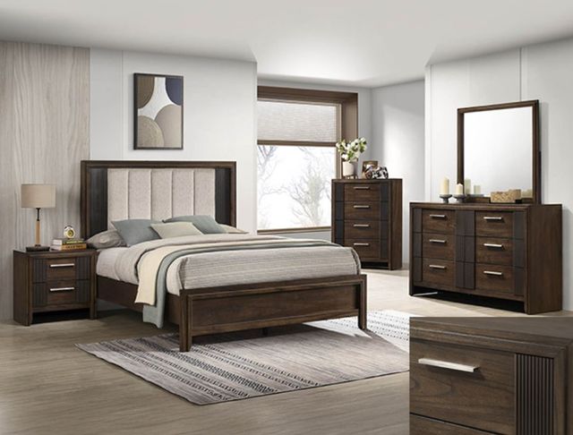 Crown Mark Carlton Brown Nightstand-1