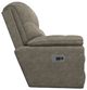 La-Z-Boy® Morrison Sable Power Wall Recliner with Headrest and Lumbar-3