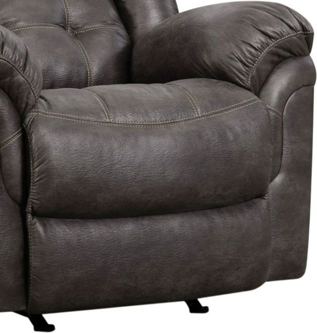 HomeStretch Frontier Charcoal Power Rocker Recliner-2