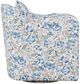 Jofran Inc. Bloom Blue Swivel Accent Chair-3