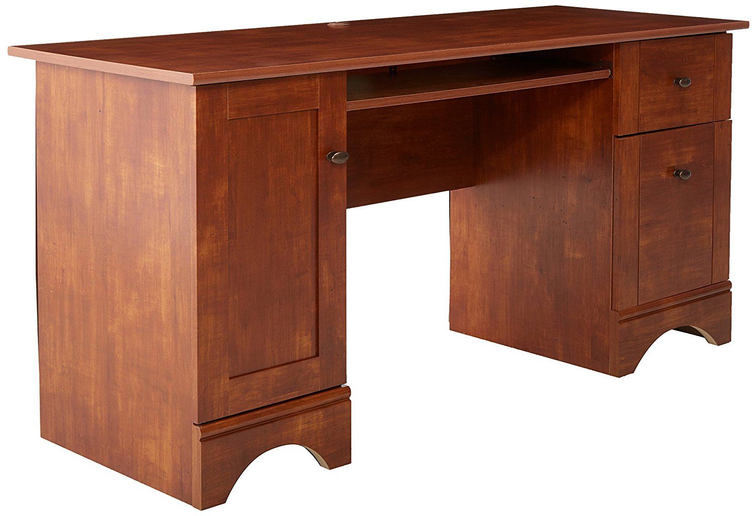 Sauder Select Brushed Maple Home Office Computer Desk Economy Furniture