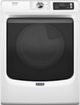Maytag® Pet Pro System 7.4 Cu. Ft. White Front Load Electric Dryer-0