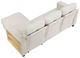 Homelegance® Robinson 3-Piece Beige Sectional with Reversible Chaise-4