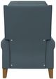 Best® Home Furnishings Customizable Joanna Leather Manual High Leg Recliner with Honey Birch Legs-3