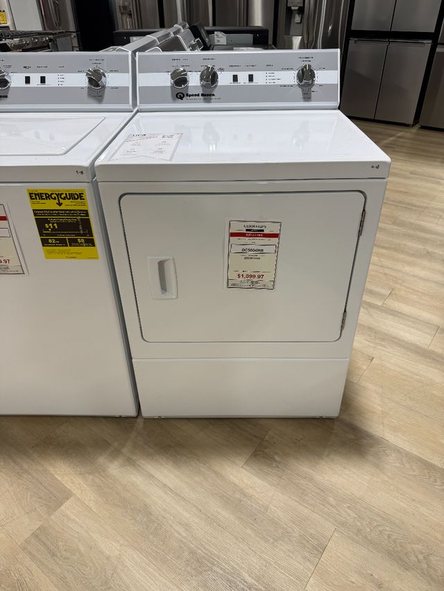Speed Queen® DC5 7 Cu. Ft. White Electric Dryer-0
