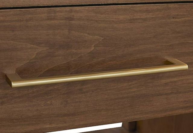 Bassett® Furniture BenchMade Parkway Tobacco Bedside Table with Charger-3