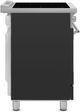 Smeg Professional 24" Matt Black Pro Style Induction Range-2