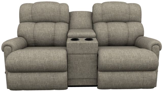 La-Z-Boy® Pinnacle Marble Manual Wall Reclining Loveseat with Console-1