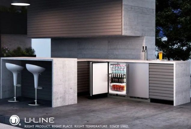 U-Line® Stainless Steel 24" Keg Refrigerator-3