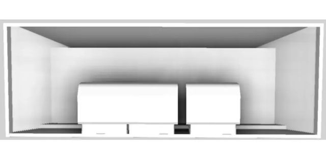 Vent-A-Hood® 66" White Euro-Style Wall Mounted Range Hood-3