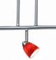 Cal® Lighting & Accessories Brushed Steel/Red Serpentine Light-1