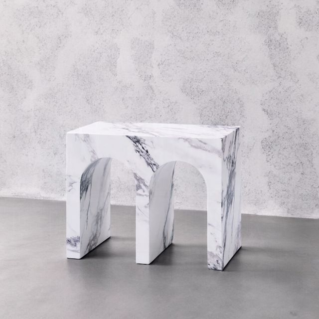 ACME Furniture Fritzy White End Table-1