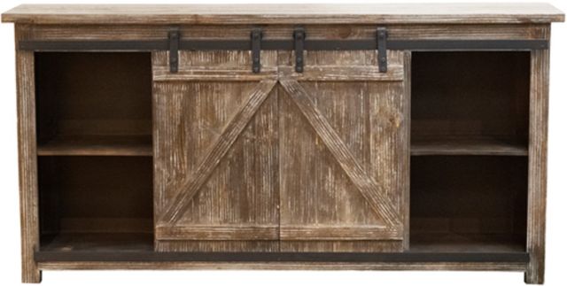 American Wholesale Furniture Barnwood 70" TV Console-0