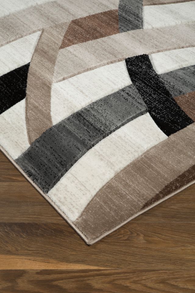 Signature Design by Ashley® Jacinth Brown 5'x7' Medium Area Rug-1