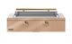 Caliber™ Rockwell Social 42" Champagne Built-In Natural Gas Outdoor Griddle with Gold Hardware-0