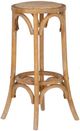 Linon Rae Brown Rattan Seat Bar Stool-0