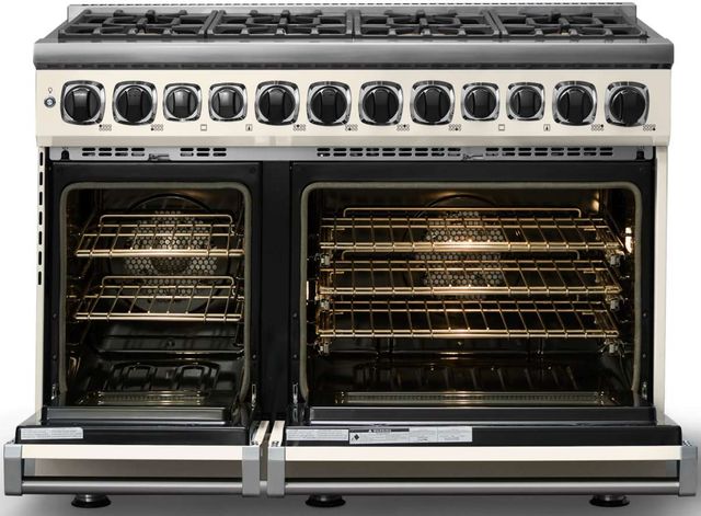 Viking® 7 Series 48'' Pure White Sealed Burner Pro Style Dual Fuel Range-1
