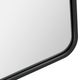 Crestview Collection Pierson 2 Black Wall Mirror-1