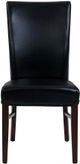 New Pacific Direct Milton Black Bonded Leather Chair-1