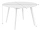 Armen Living Kylie Gray/Natural Outdoor Dining Table-5