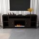 Legends Home Urban Loft Mocha 84" Fireplace Console-1