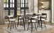 Mazin Furniture Appert White 24 Inch Counter Side Dining Chair-3