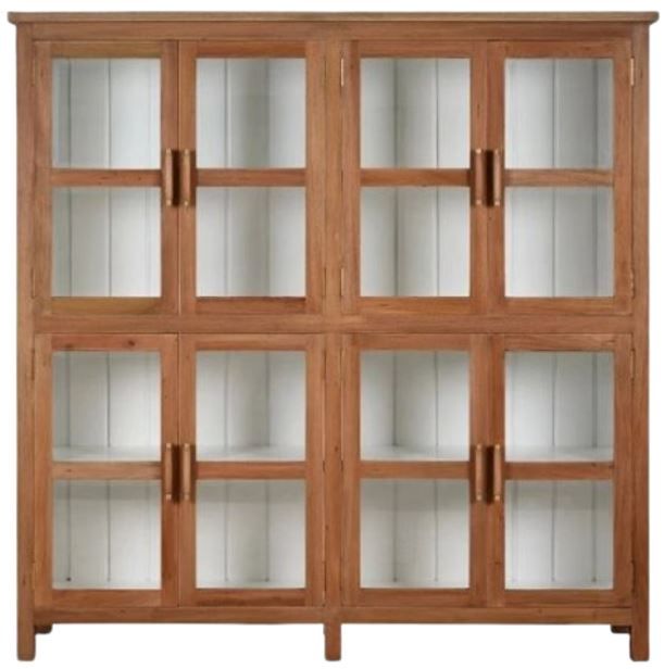 Bramble Customizable Madrone 8-Door Display Cabinet-2