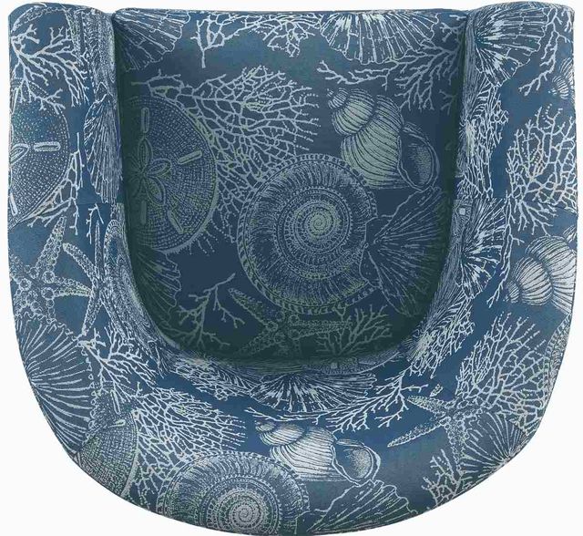 Linon Simon Club Denim Accent Chair-4