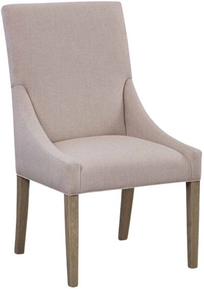 Bassett® Furniture Customizable BenchMade Alice Oak Slope Dining Arm Chair-0