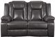 Ashley® Garristown Gray Power Reclining Loveseat-0
