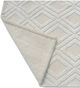 KAS Rugs Chloe Ivory Natural Diamond 5'x7' Area Rug-1