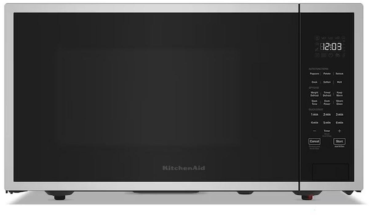 KitchenAid newest Stainless Steel Microwave With Sensor Cooking