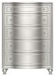 New Classic® Home Furnishings Reflections Matte Silver Chest-2