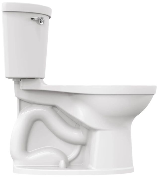 American Standard Champion® PRO White Two-Piece Chair Height Elongated Toilet Less Seat-2