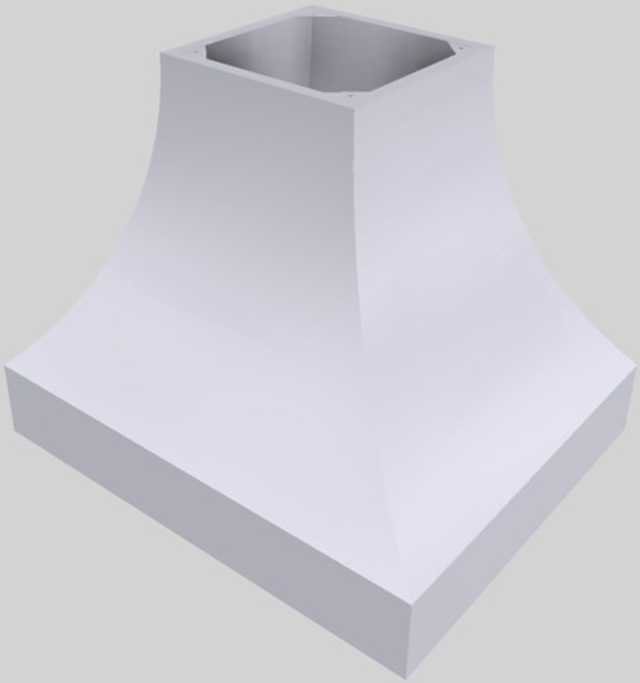 Vent-A-Hood® Designer Series 36" White Island Range Hood-2