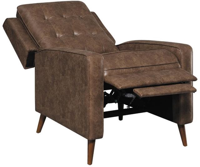 Coaster® Upholstered Tufted Push Back Recliner-3