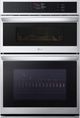 LG 30” PrintProof® Stainless Steel Oven/Micro Combo Electric Wall Oven-0