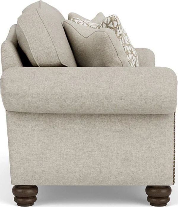 Flexsteel® Bexley Silver Driftwood Loveseat-2